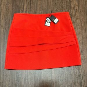 Maje Women Red Short Mini Skirt Size 36
